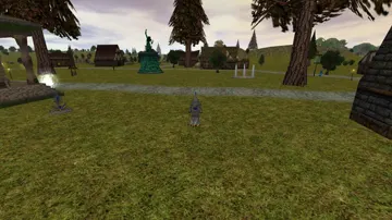 Asheron, our resident NPC, in Eastham