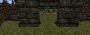 Beach Fort's palisade