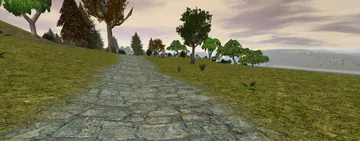 The road into Cragstone