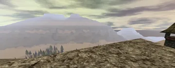 The view from Fort Tethana's ridge