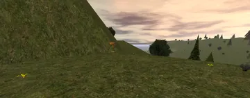 Grassy hills near Timaru